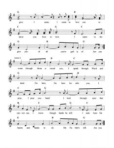 Are You Listening pg 2 score