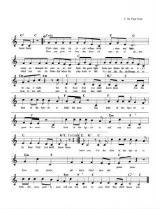 By Their Fruit pg 2 score