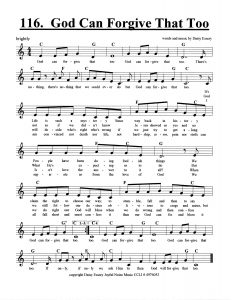 God Can Forgive That Too score