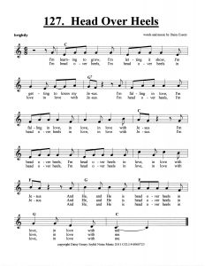 Head Over Heels score