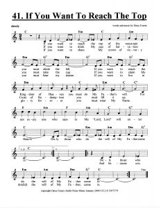 If You Want To Reach The Top score