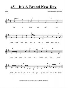 It's A Brand New Day score