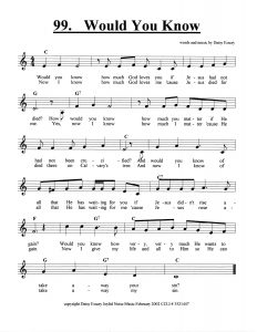 Would You Know score